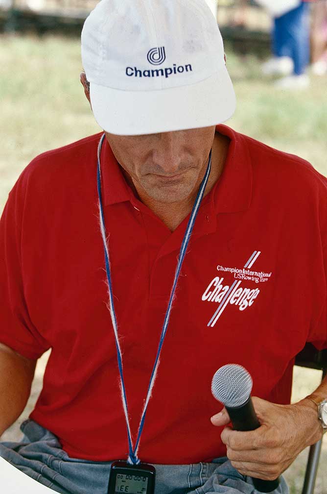 champion-intl_usrowing-challenge_cap-and-polo.jpg Art Direction by: Bart Crosby, Crosby Associates